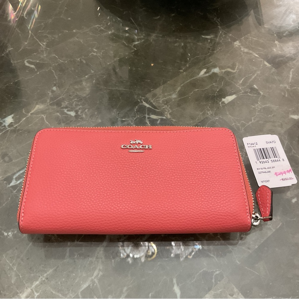 Coach Pink Wallet